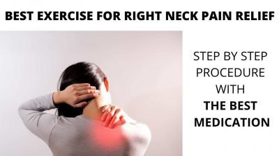 neck pain on right side